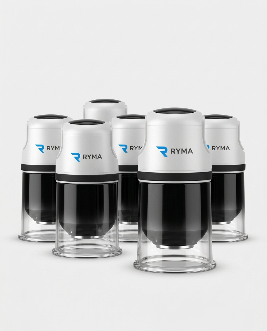 Ventouses – cupping électriques chauffantes RYMA – Pack de 6