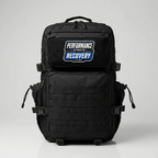 Patch Velcro RYMA Performance Starts With Recovery fixé sur un sac
