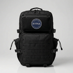 Patch Velcro RYMA Recovery Club rond fixé sur un sac