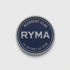 Patch Velcro RYMA Recovery Club rond 70 mm en PVC souple