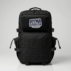 Patch Velcro RYMA Recovery Club fixé sur un sac