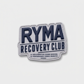 Patch Velcro RYMA Recovery Club 80 mm en PVC souple