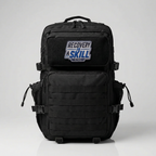 Patch Velcro RYMA Recovery Is a Skill fixé sur un sac