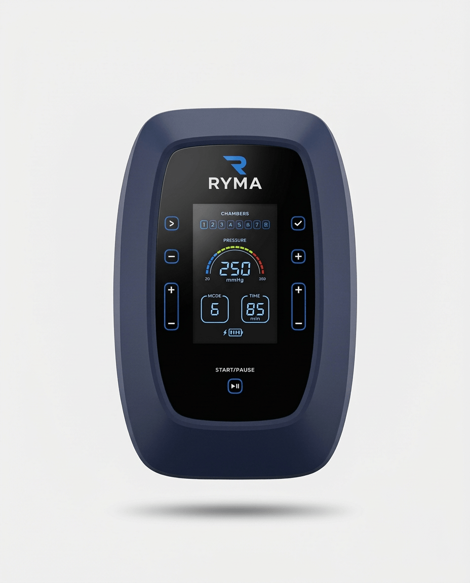Pantalon de pressothérapie 8 chambres RYMA – Pack complet