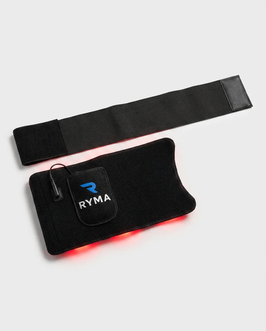 Ceinture de photobiomodulation RYMA | Lumière rouge 660 nm et proche-infrarouge 850 nm
