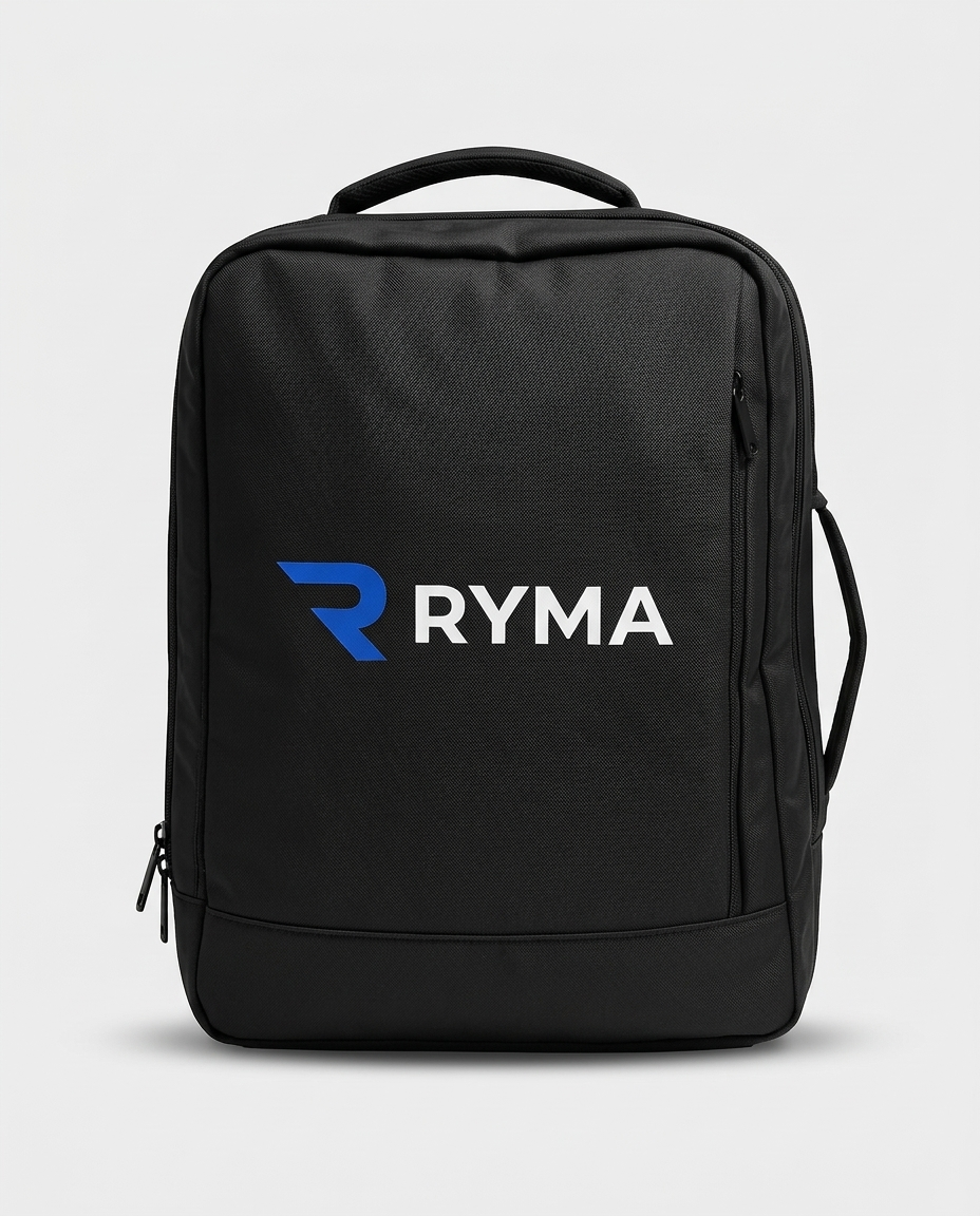 Sac de transport RYMA fermé, format sacoche avec poignée