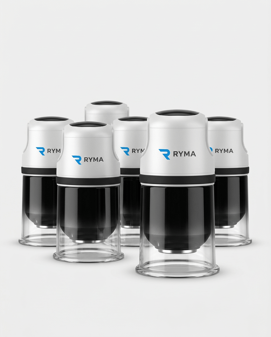 Ventouses - cupping électriques chauffantes RYMA - Pack de 6